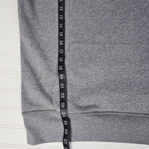 American Eagle Men's Grey Long Sleeve Pouch Front Hooded Pullover Size M NWOT - Picture 14 of 15